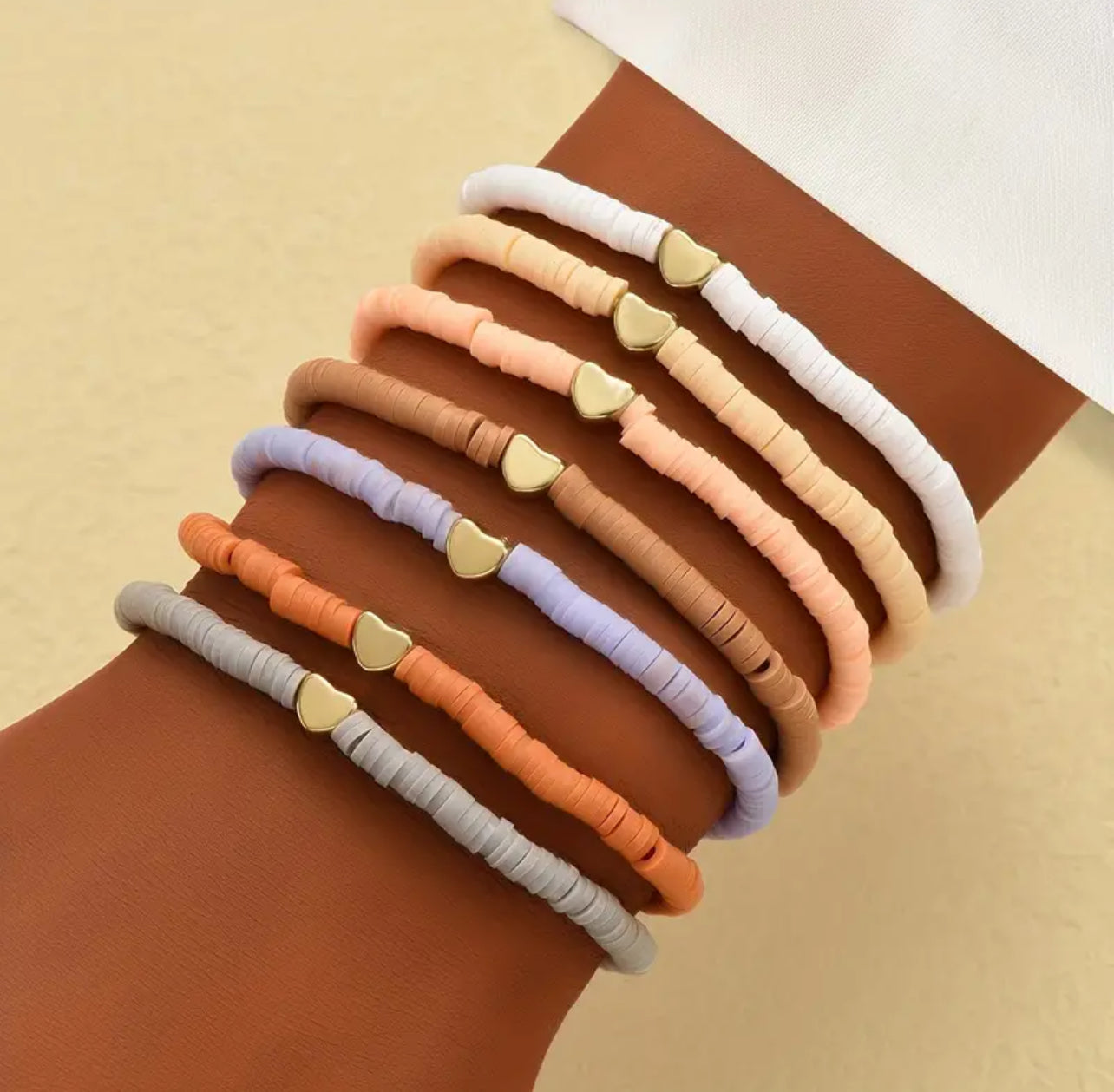 Flat Bead Bracelets