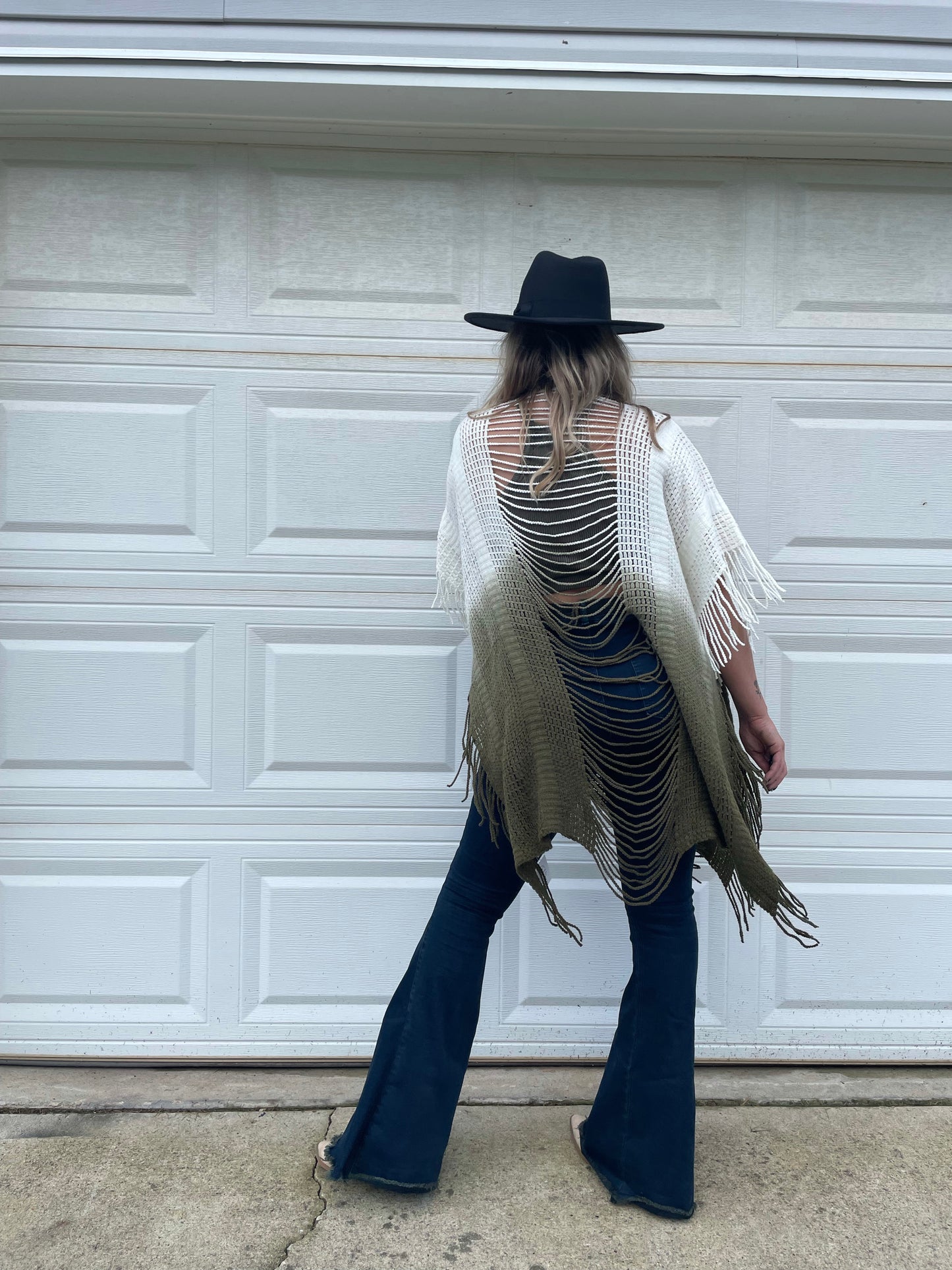 Breezy Fringe Kimono