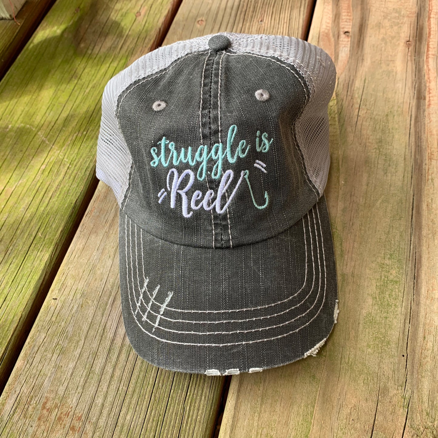 The Struggle is Reel Baseball Hat